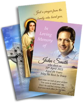 Ricordini lutto Ricordini da stampare